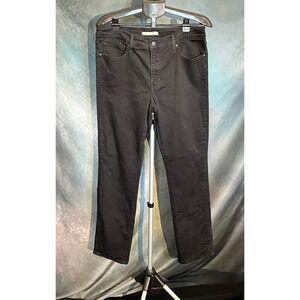 Levi's‎ 314 Shaping Straight Black Jeans Women's Size 33